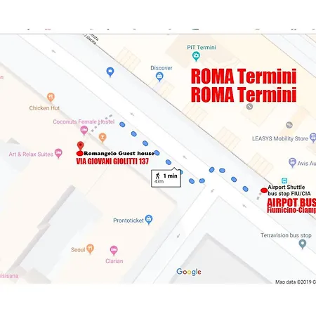 Konukevi Romangelo Termini
